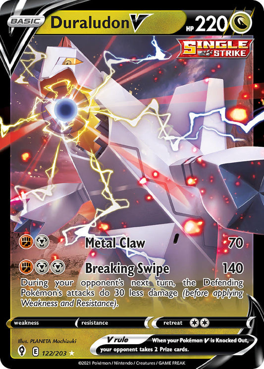 Duraludon V #122/203 Cielos Evolutivos 2021 Casi Nuevo