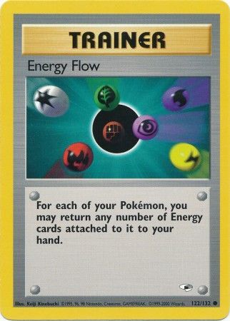 Energy Flow 2000 Gym Heroes Unlimited #122/132 Trading Card Near Mint