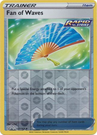 Fan of Waves #127/163 Battle Styles 2021 Near Mint