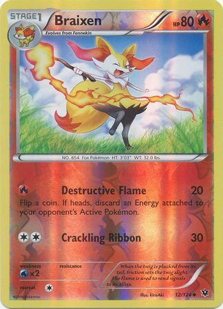 Braixen 2016 Destins Croisés Destins Croisés #12/124 Comme Neuf