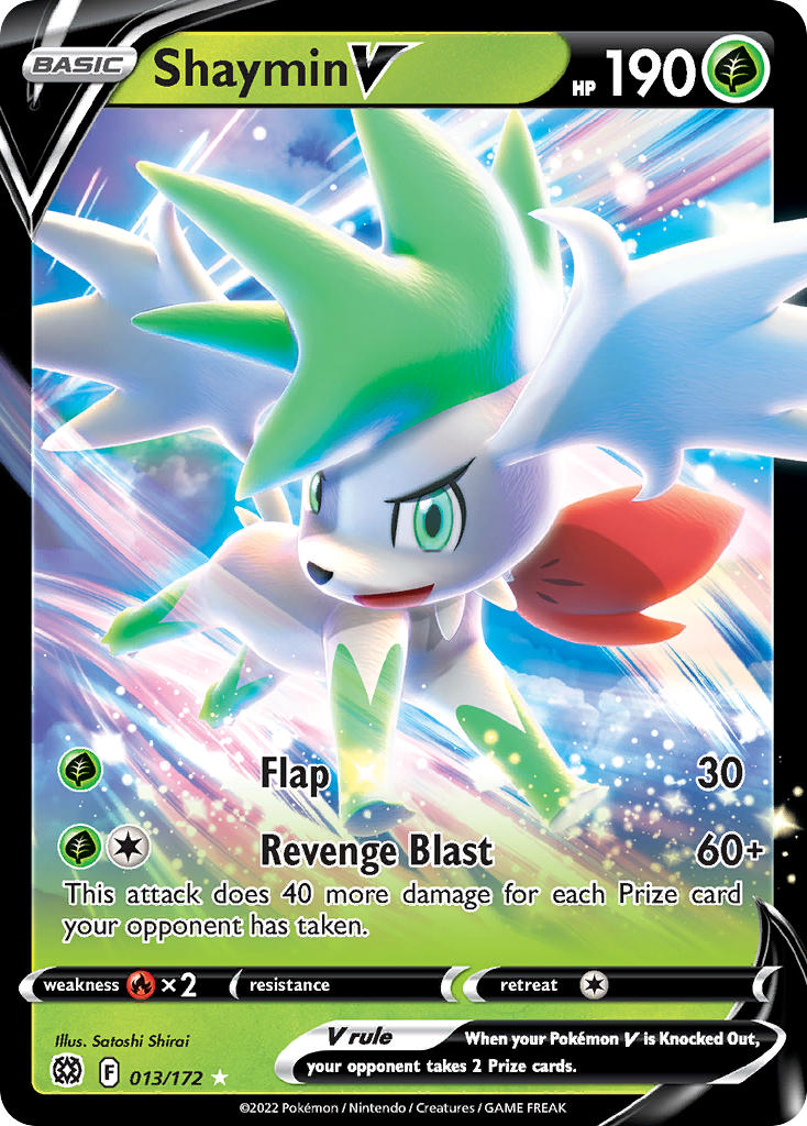 Shaymin V #013/172 Astres Radieux 2022 Comme neuf