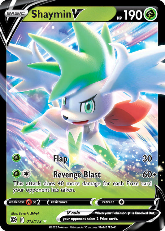 Shaymin V #013/172 Estrellas Brillantes 2022 Casi Nuevo
