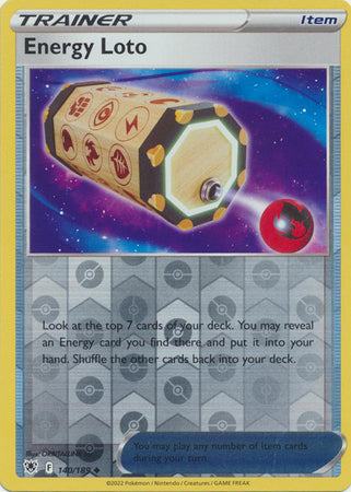 Loto de Energía #140/189 Resplandor Astral 2022 Casi Nuevo