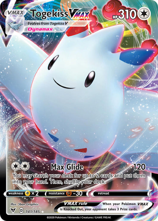 Togekiss VMAX #141/185 Vivid Voltage 2020 Near Mint