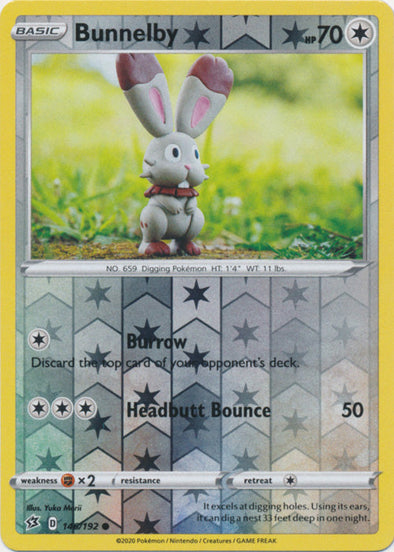 Bunnelby 2020 Rebel Clash Rebel Clash #146/192 Near Mint