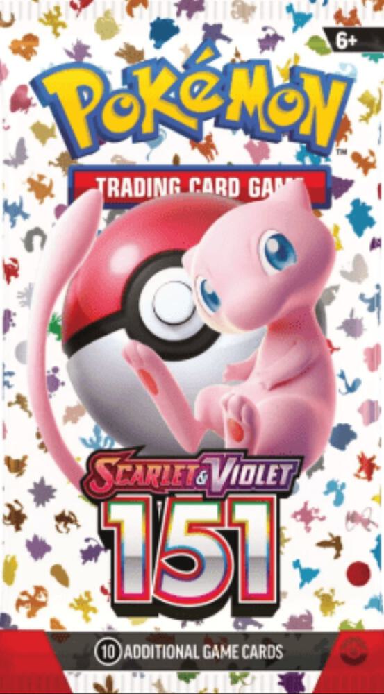 151 Booster Pack # Scarlet & Violet TCG Merchandise 2023