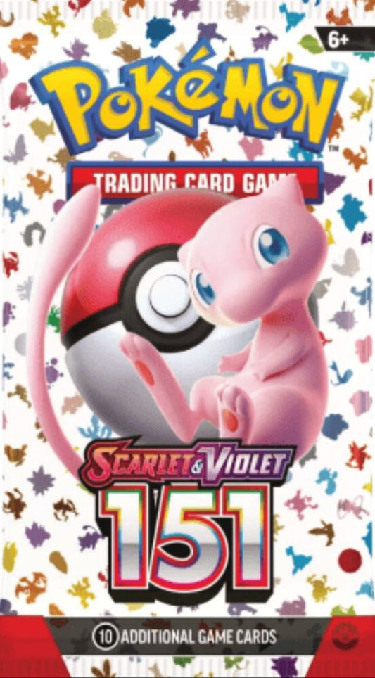 151 Booster Pack # Scarlet & Violet TCG Merchandise 2023