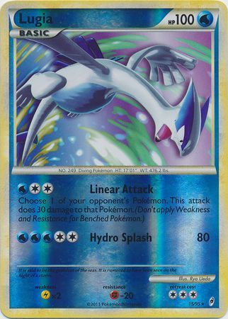 Lugia 2011 Call of Legends Call of Legends #15/95 Jugado ligeramente