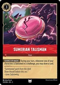 Sumerian Talisman #133 Lorcana Into the Inklands - NM