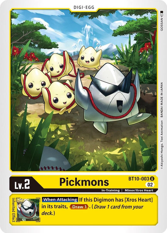 Pickmons #BT10-003 Digimon Xros Encounter - NM
