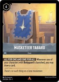 Tabardo de Mosquetero #203 Lorcana Primer Capítulo - NM