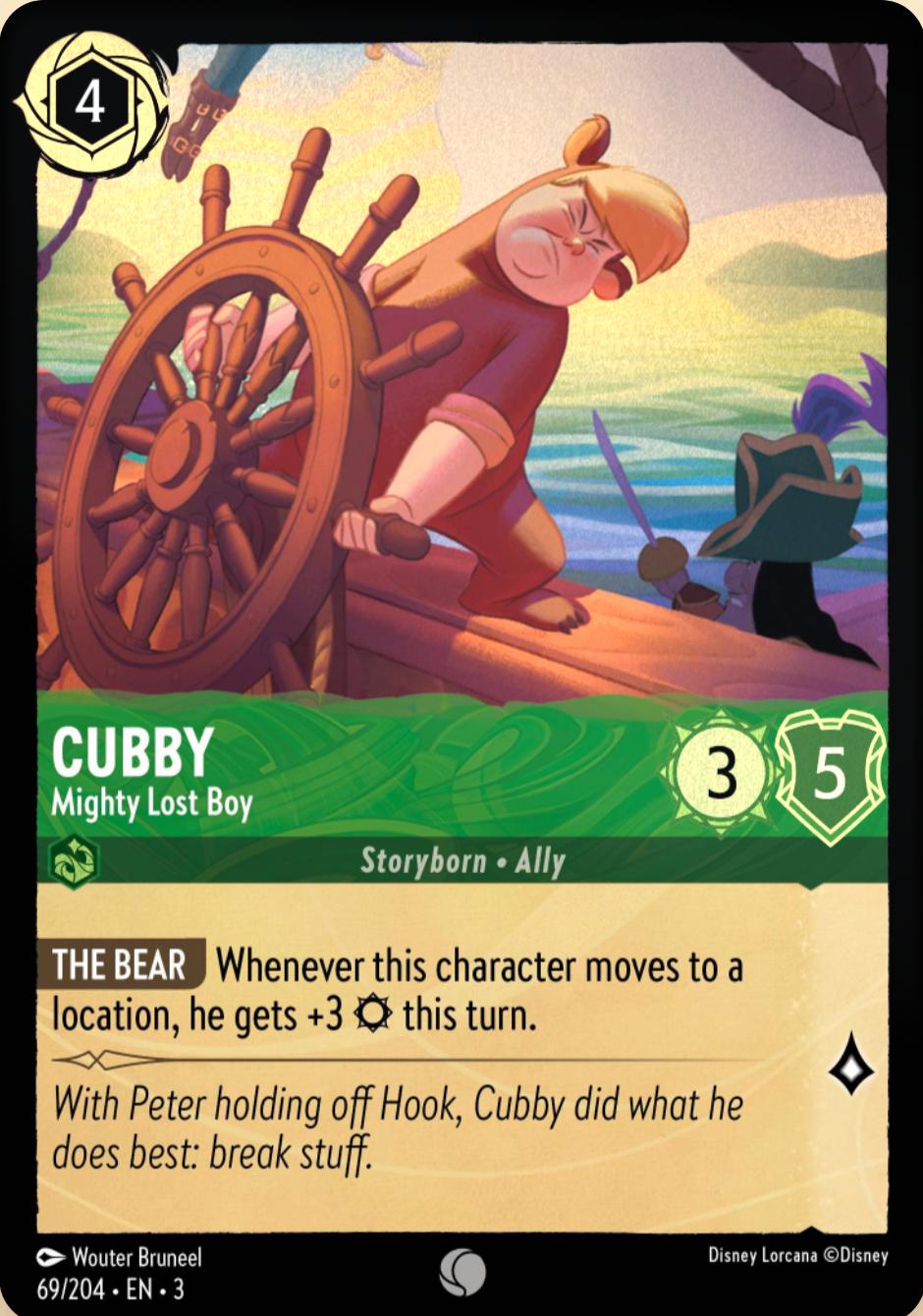 Cubby - Mighty Lost Boy [Foil] #69 Lorcana Into the Inklands - NM