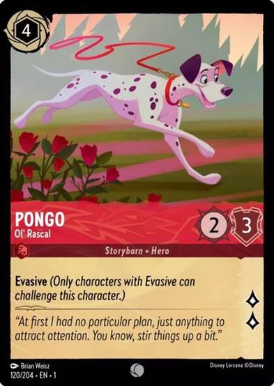 Pongo - Viejo Gamberro [Foil] #120 Lorcana El Primer Capítulo - NM
