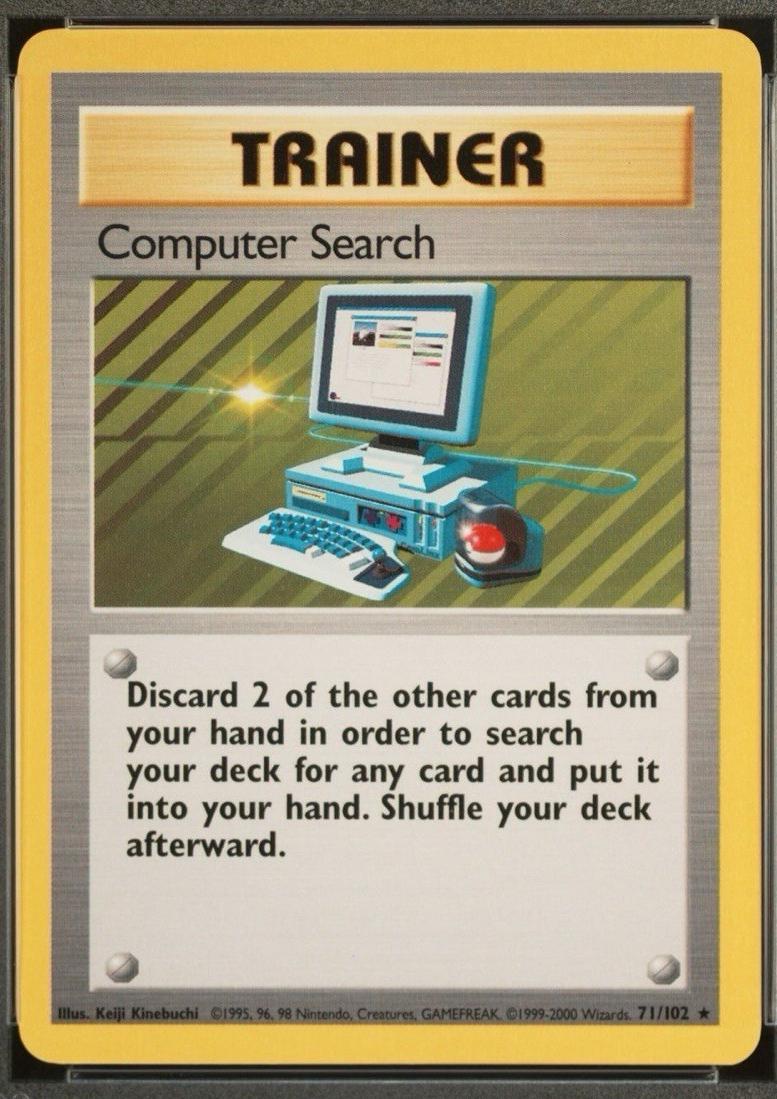 Computer Search 1999 Base Set Unlimited #71/102 1999-2000 Lightly Played
