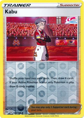 Kabu #163/189 Darkness Ablaze 2020 Near Mint