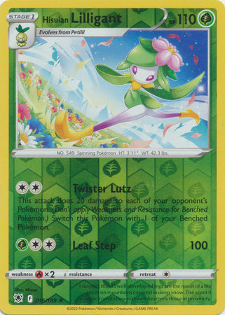Lilligant de Hisui #016/189 Astres Radieux 2022 Comme Neuf