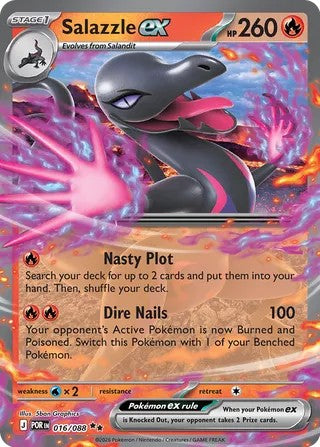 Salazzle ex #016/088 Perfect Order Near Mint