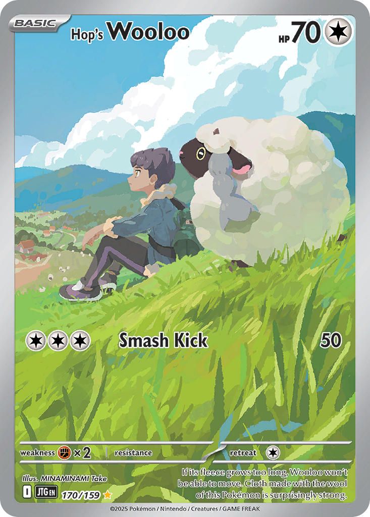 Wooloo de Hop 2025 Viaje Juntos Viaje Juntos #170/159 Casi nuevo