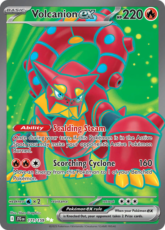 Volcanion ex #171/159 Voyage Ensemble 2025 Quasi Neuf