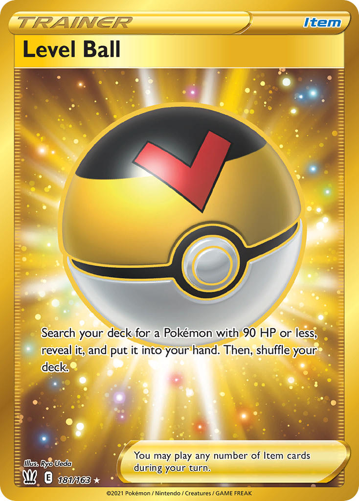 Nivel Ball 2021 Battle Styles Battle Styles #181/163 Casi Nueva