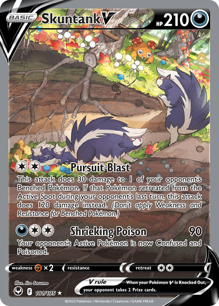Skuntank V 2022 Tempête argentée Tempête argentée #181/195 État neuf