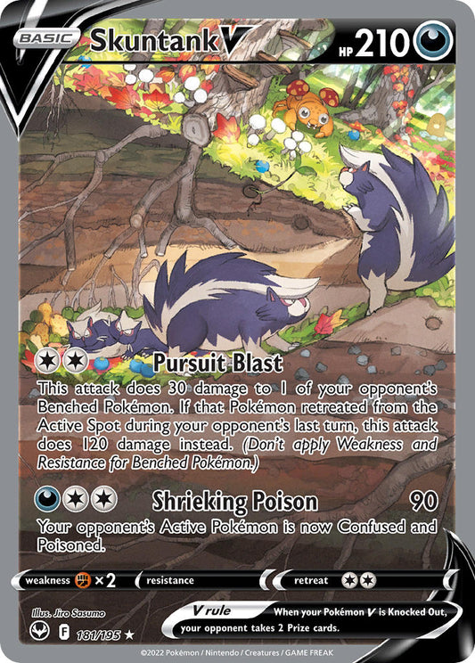 Skuntank V 2022 Tempestad Plateada Tempestad Plateada #181/195 Casi Nuevo