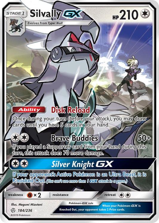 Silvally GX #184/236 Eclipse Cósmico 2019 Casi Nuevo