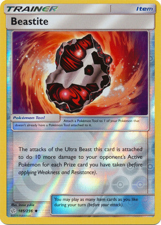 Beastite 2019 Cosmic Eclipse Cosmic Eclipse #185/236 Casi Nuevo