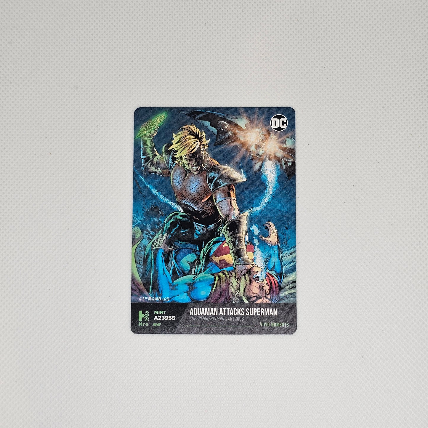 Aquaman attaque Superman - Peu commun NM