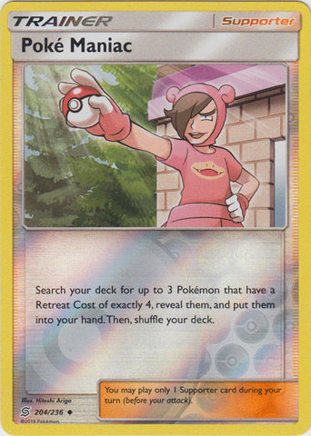 Poke Maniac 2019 Unified Minds Unified Minds #204/236 Near Mint