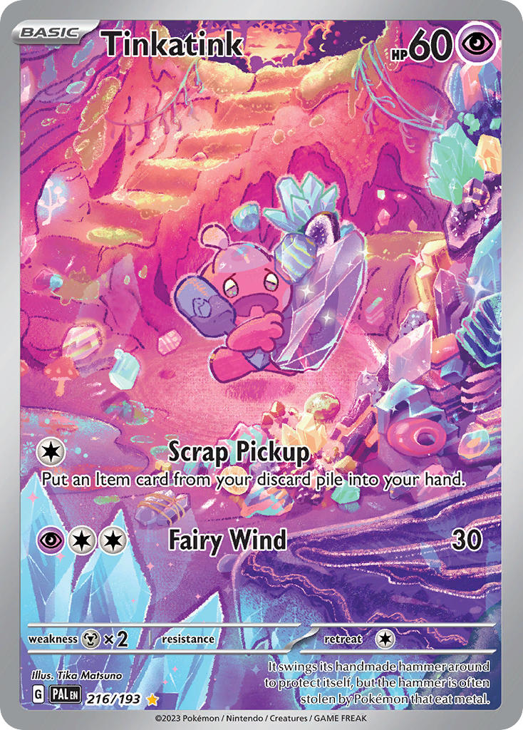 Tinkatink #216/193 Paldea Evolved 2023 Near Mint
