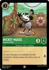Mickey Mouse - Pilote de bateau à vapeur #89 Lorcana Premier Chapitre - NM
