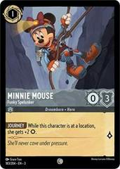 Minnie Mouse - Funky Spelunker #183 Lorcana Into the Inklands - NM