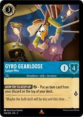 Gyro Gearloose - Gadget Whiz #144 Lorcana Into the Inklands - NM