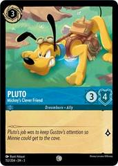 Pluto - Mickey's Clever Friend #152 Lorcana Into the Inklands - NM