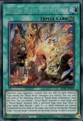 Ritual Beast Inheritance BLTR-EN020 YuGiOh Battles of Legend: Terminal Revenge - NM