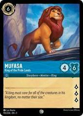 Mufasa - Rey de las Tierras del Reino #155 Lorcana Primer Capítulo - NM