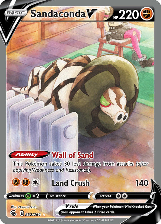 Sandaconda V 2021 Poing de Fusion Poing de Fusion #252/264 Comme neuf