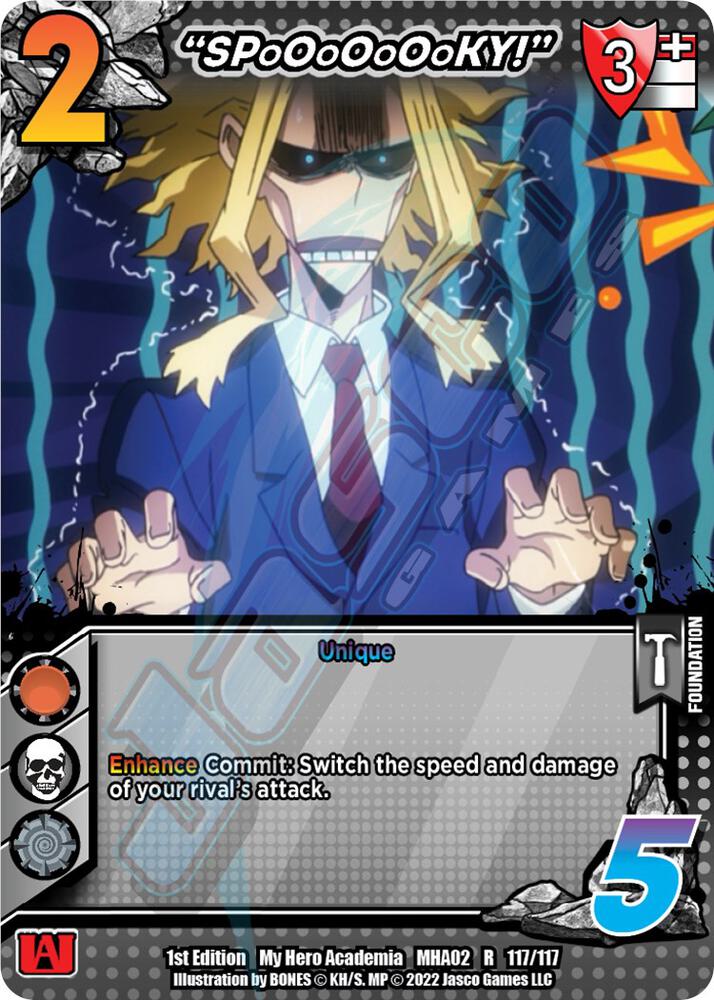 "SPoOoOoOoKY!" - UniVersus: My Hero Academia: Crimson Rampage (MHA2) - NM