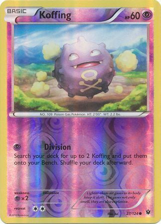Koffing 2016 Fates Collide Fates Collide #27/124 Near Mint