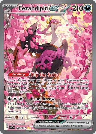 Fezandipiti ex #288/217 Ascended Heroes 2026 Near Mint