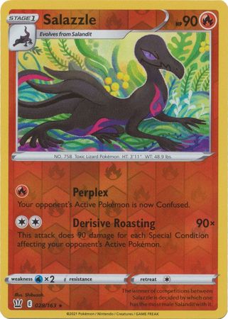 Salazzle #028/163 Battle Styles 2021 Near Mint