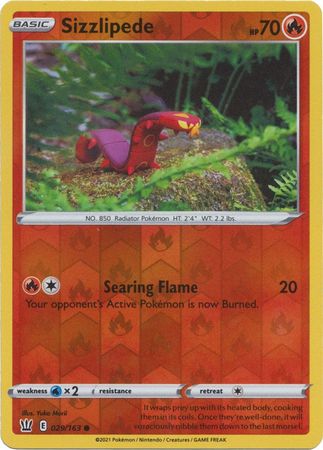 Sizzlipede 2021 Battle Styles Battle Styles #029/163 Near Mint