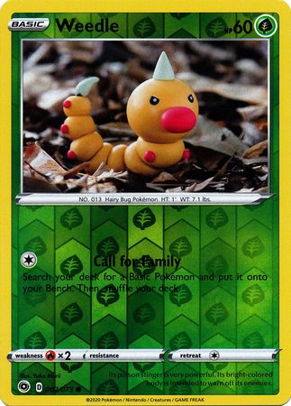 Weedle 2020 Champion's Path Champion's Path #002/073 Near Mint