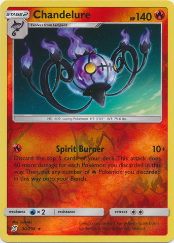 Chandelure #30/236 Mentes Unidas 2019 Casi Nuevo