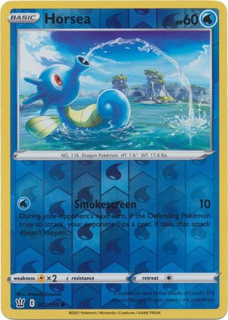 Horsea #031/163 Battle Styles 2021 Near Mint