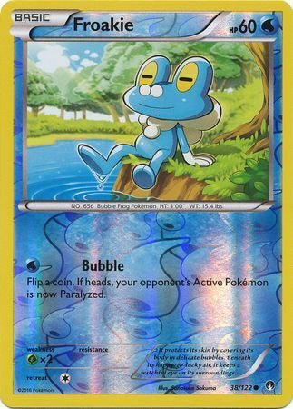 Froakie 2016 Punto de ruptura Punto de ruptura #38/122 Casi perfecto