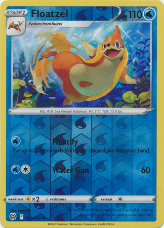 Floatzel #039/172 Brilliant Stars 2022 Near Mint