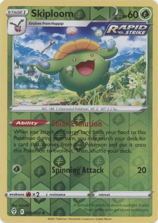 Hoppip #003/203 Cielos Evolutivos 2021 Casi Nuevo