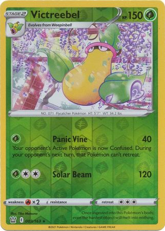 Victreebel #003/163 Battle Styles 2021 Near Mint